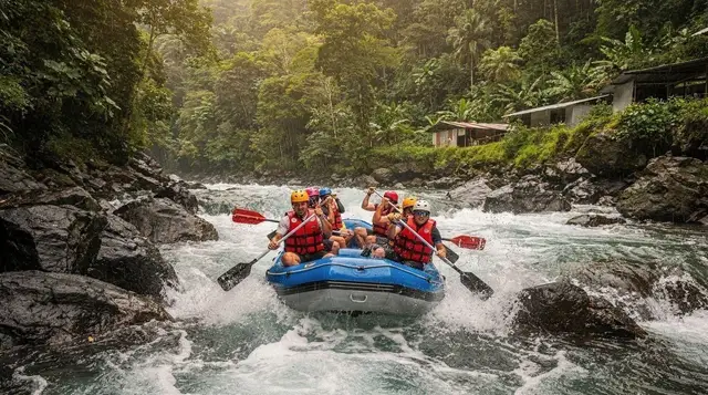 White water rafting
