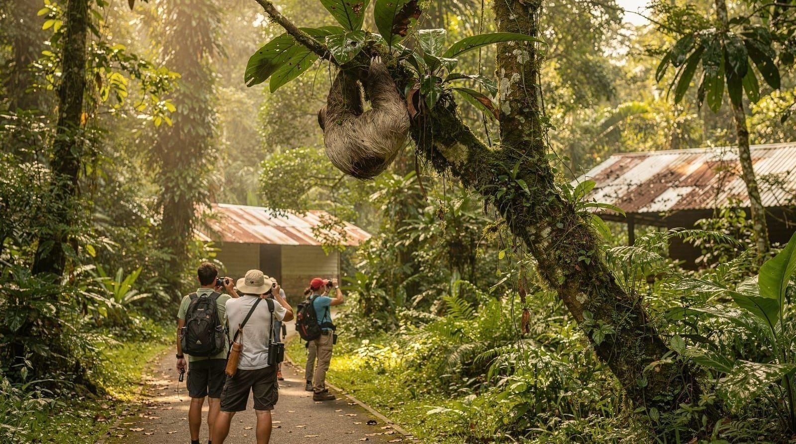 Bogarín Trail: la caminata para ver perezosos en La Fortuna