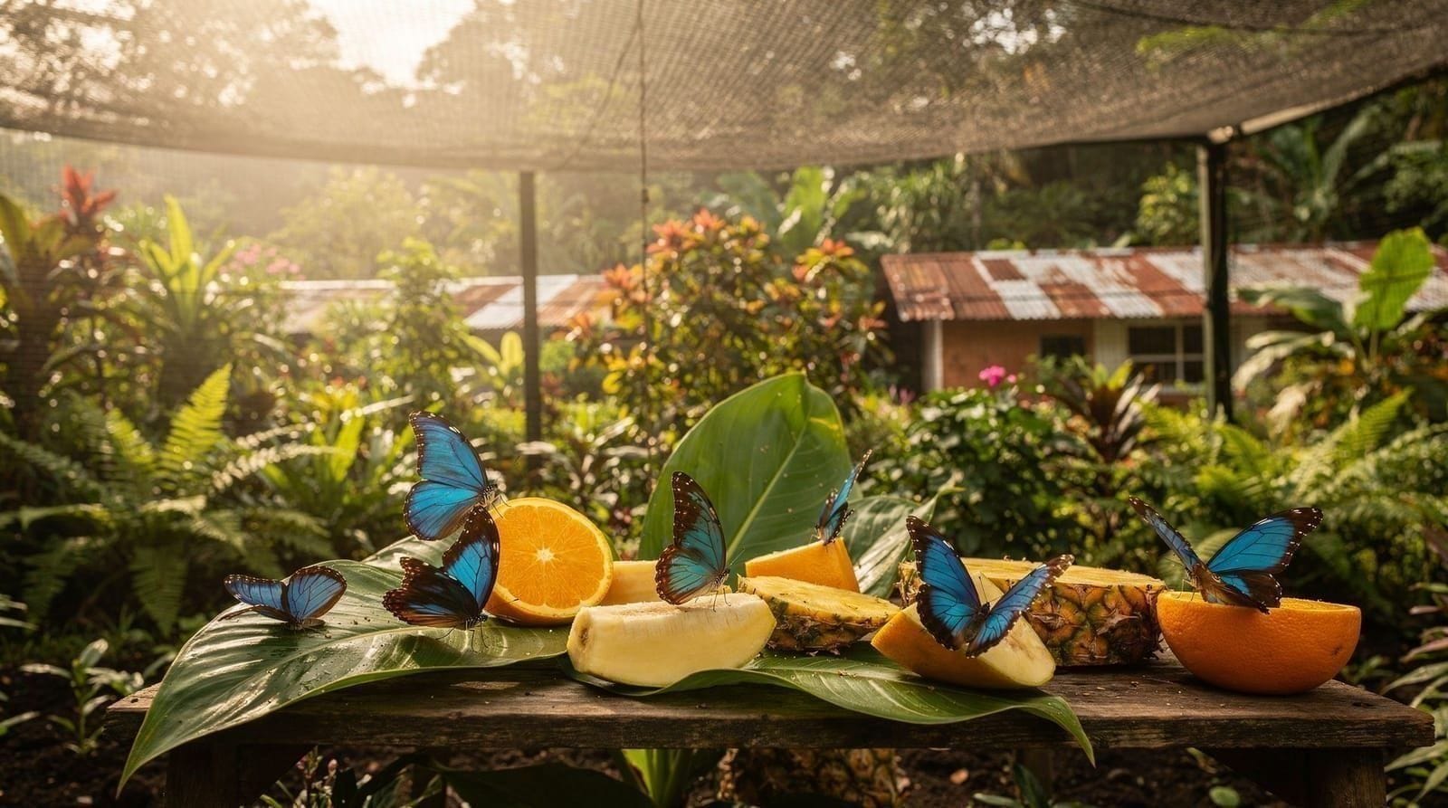 El Jardín de Mariposas de El Castillo