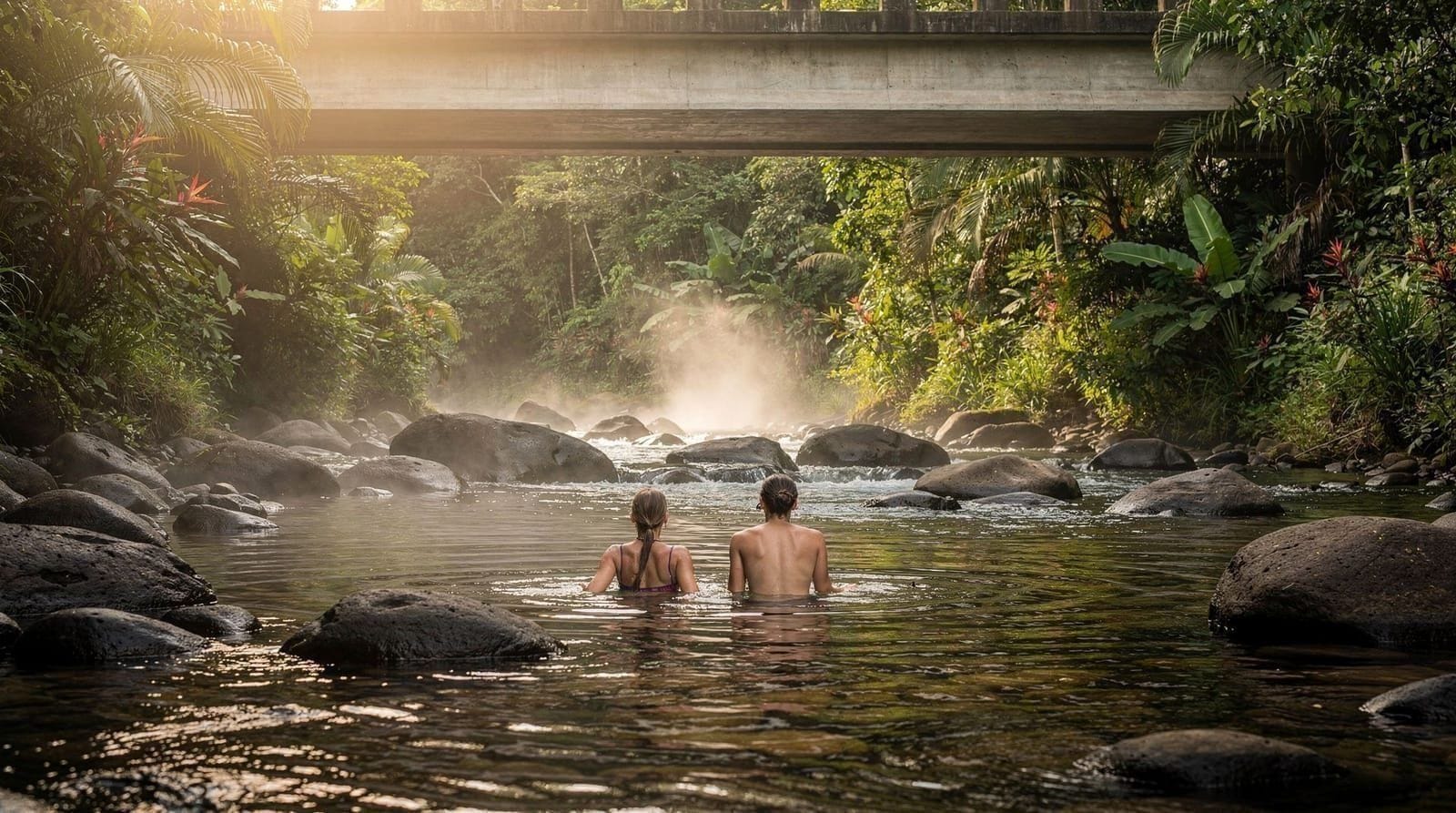 El Choyín: el río caliente gratuito de La Fortuna