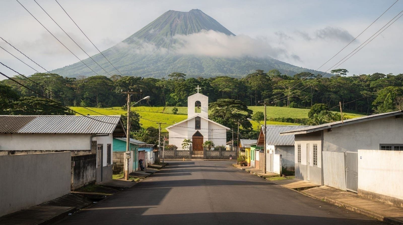 La Fortuna: la ciudad base del país del volcán Arenal