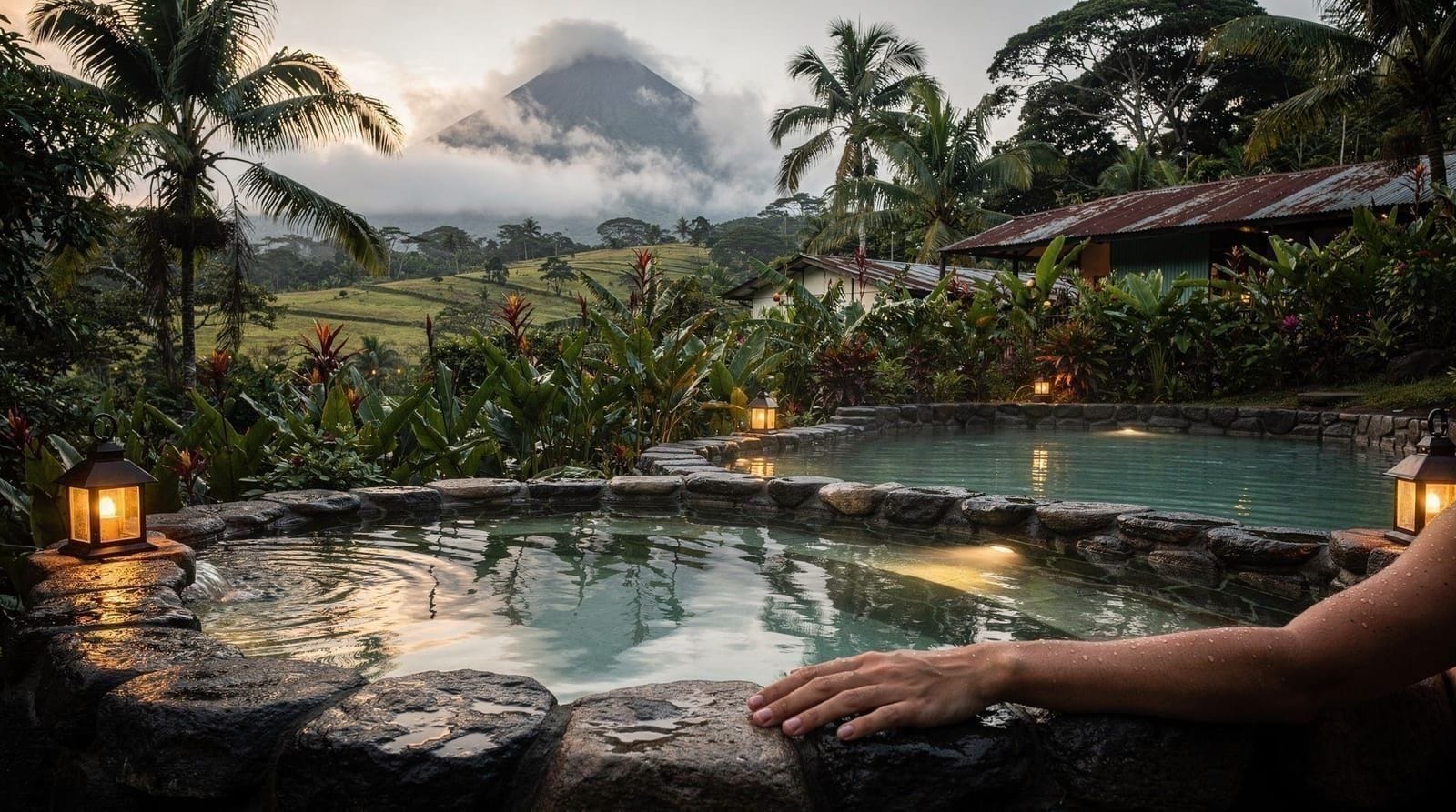 Baldi Hot Springs: el parque termal más animado cerca de La Fortuna