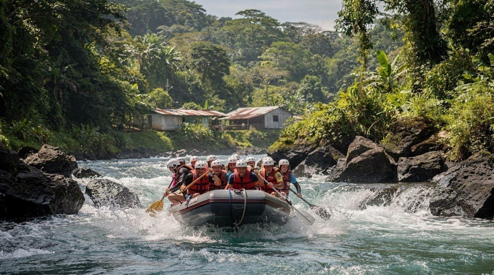 Rafting en el Río Balsa: la guía de La Fortuna
