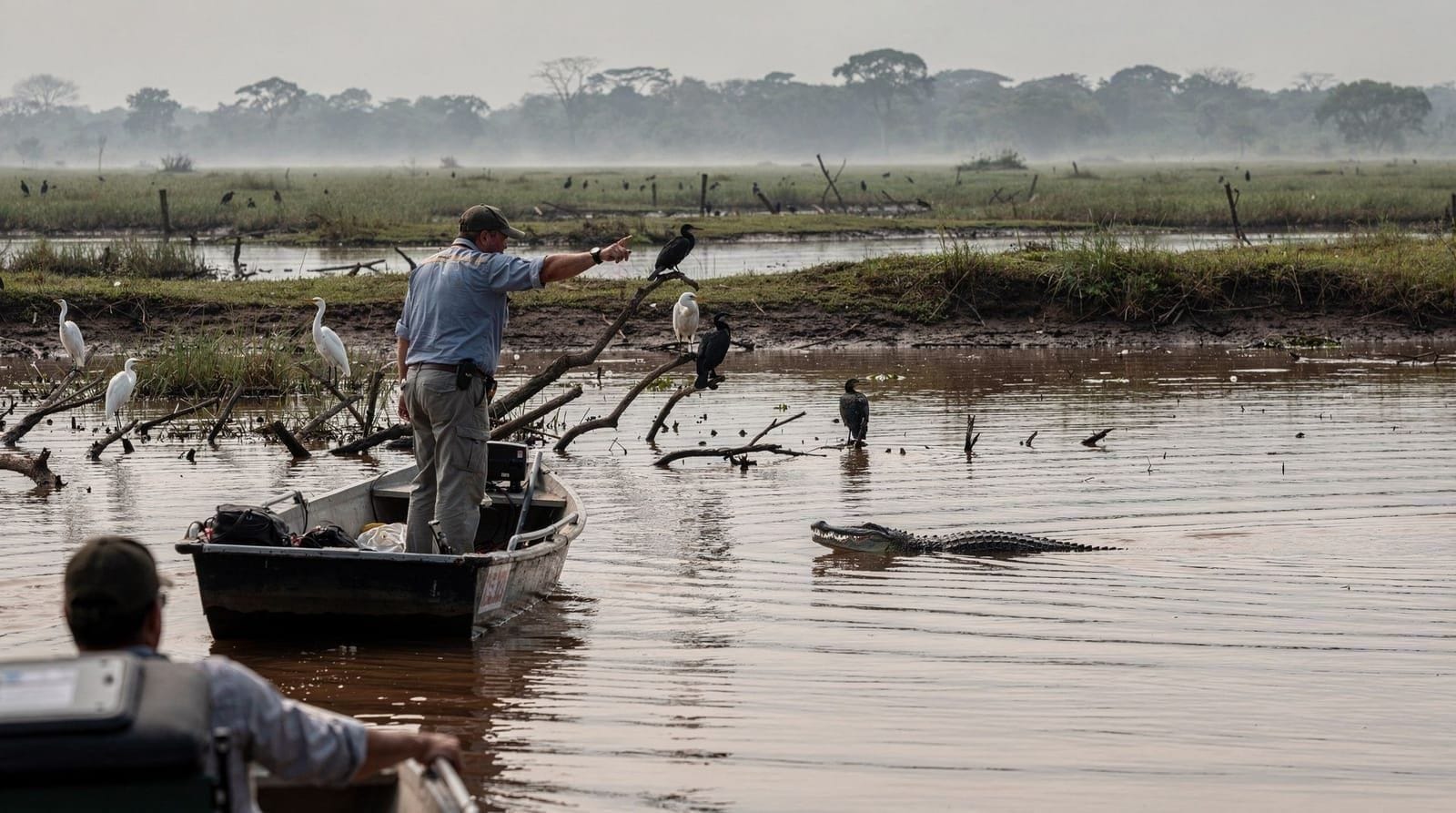 Safari en Bote por Caño Negro: El Refugio de Humedales Más Allá de La Fortuna