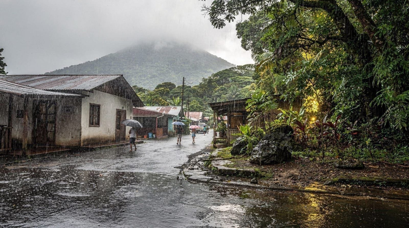 Tardes de lluvia en La Fortuna: cómo planificar tu día