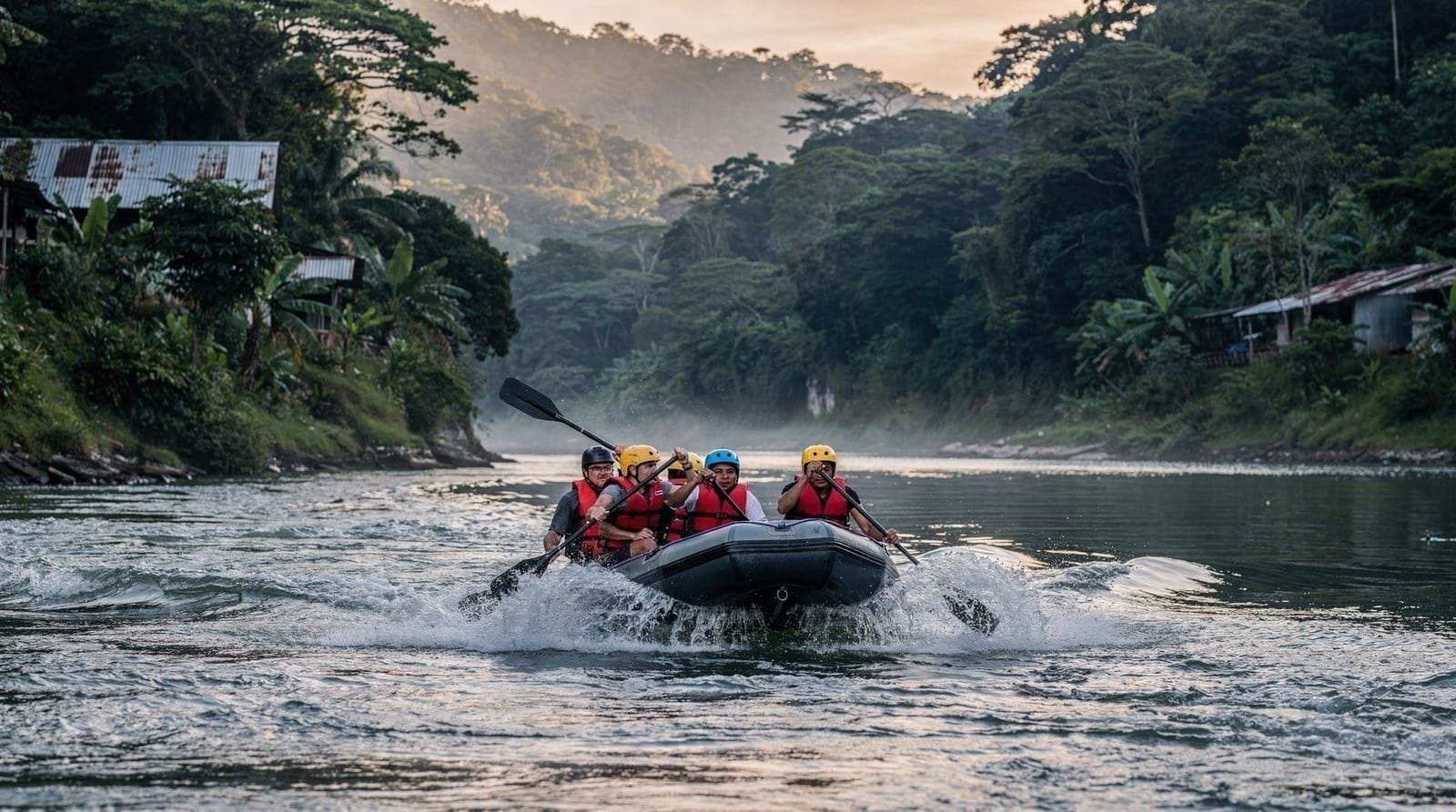5 días de aventura en La Fortuna: rafting, cuevas y tirolinas